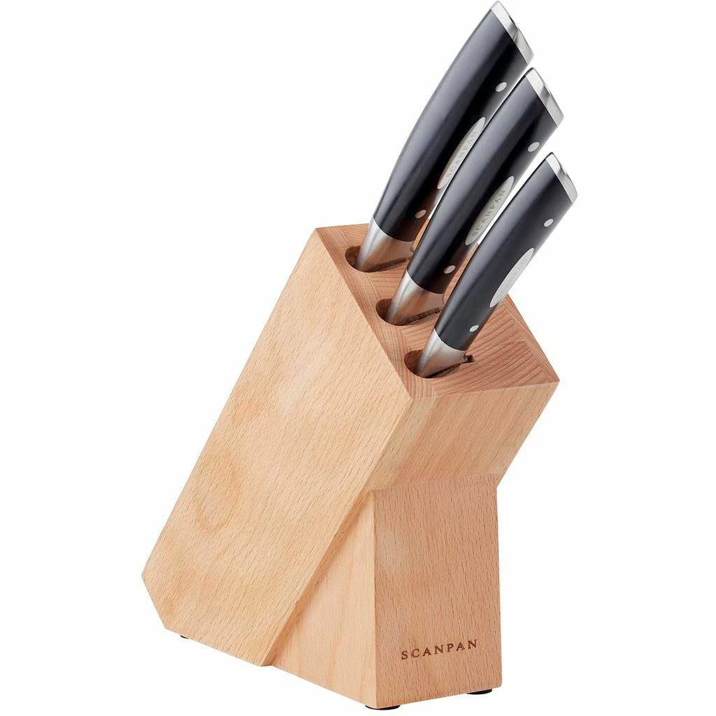 SCANPAN Classic 4 Piece Knife Block Set 1 SCANPAN Classic 4 Piece Knife Block Set