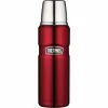 Thermos Stainless King Vacuum Insulated Flask 470ml - Red