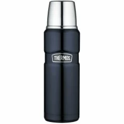 Thermos Stainless King Vacuum Insulated Flask 470ml - Midnight Blue