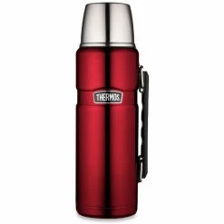 Thermos Stainless King Vacuum Insulated Flask 2L - Red