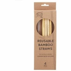 White Magic Eco Basics Reusable Bamboo Straws