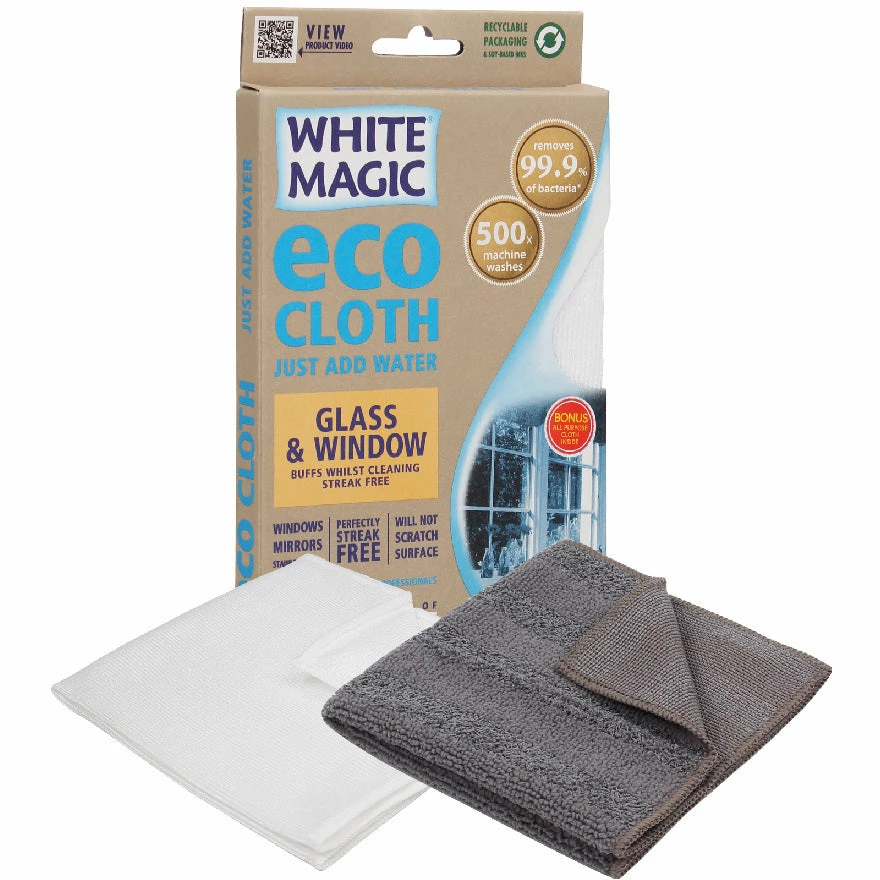 White Magic Eco Cloth Window & Glass 1 White Magic Eco Cloth Window & Glass