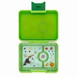 Yumbox Snack Box Lime Green Toucan