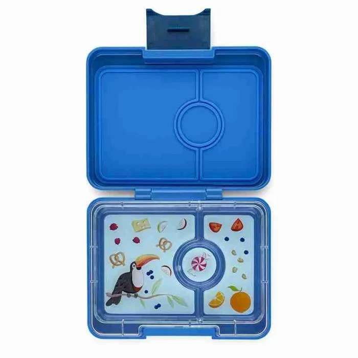 Yumbox Snack Box True Blue Toucan 1 Yumbox Snack Box True Blue Toucan