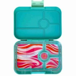 Yumbox Tapas 4 Compartment - Antibes Blue - Groovy Tray