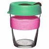 KeepCup Brew Reusable Glass Coffee Cup Medium 12oz - Llama