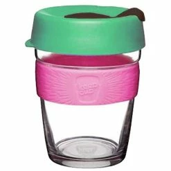 KeepCup Brew Reusable Glass Coffee Cup Medium 12oz - Llama