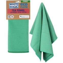 White Magic Tea Towel Single Forest